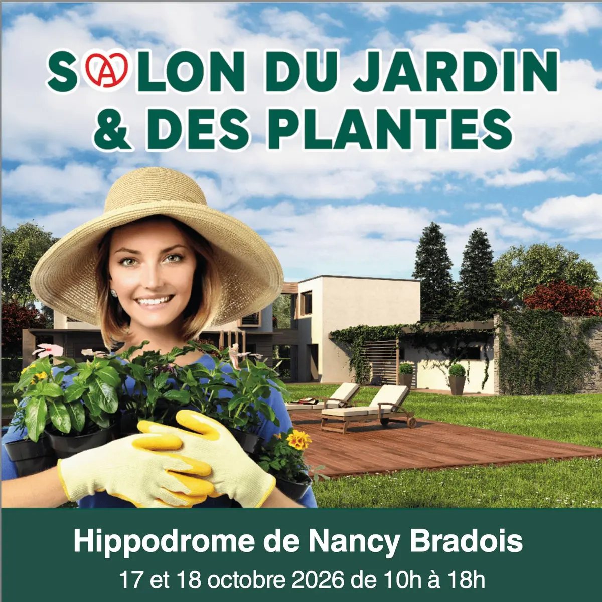 1er Salon du Jardin & Fête des Plantes - Hippodrome Nancy Brabois