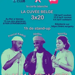 Stand-up : La cuvée belge - Golry comedy club X Bar à vannes