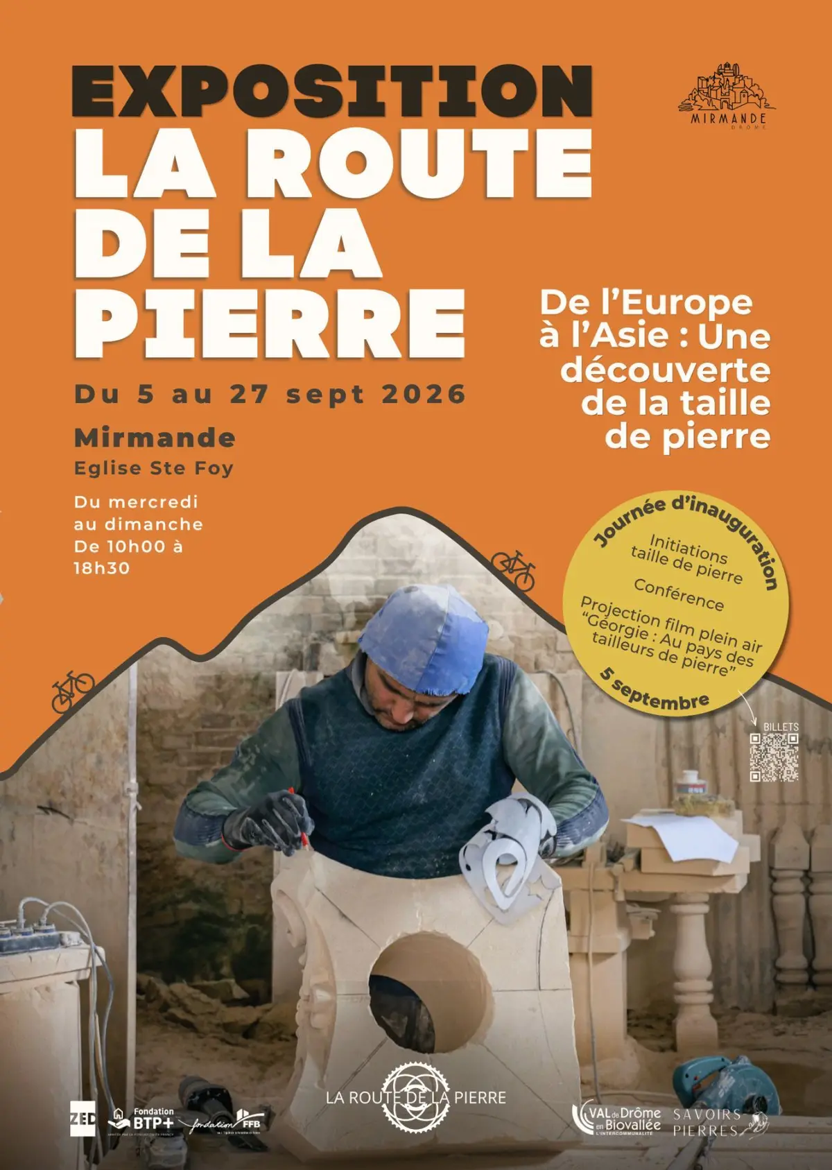La Route de la Pierre de l'Europe à l'Asie une découverte de la taille de pierre