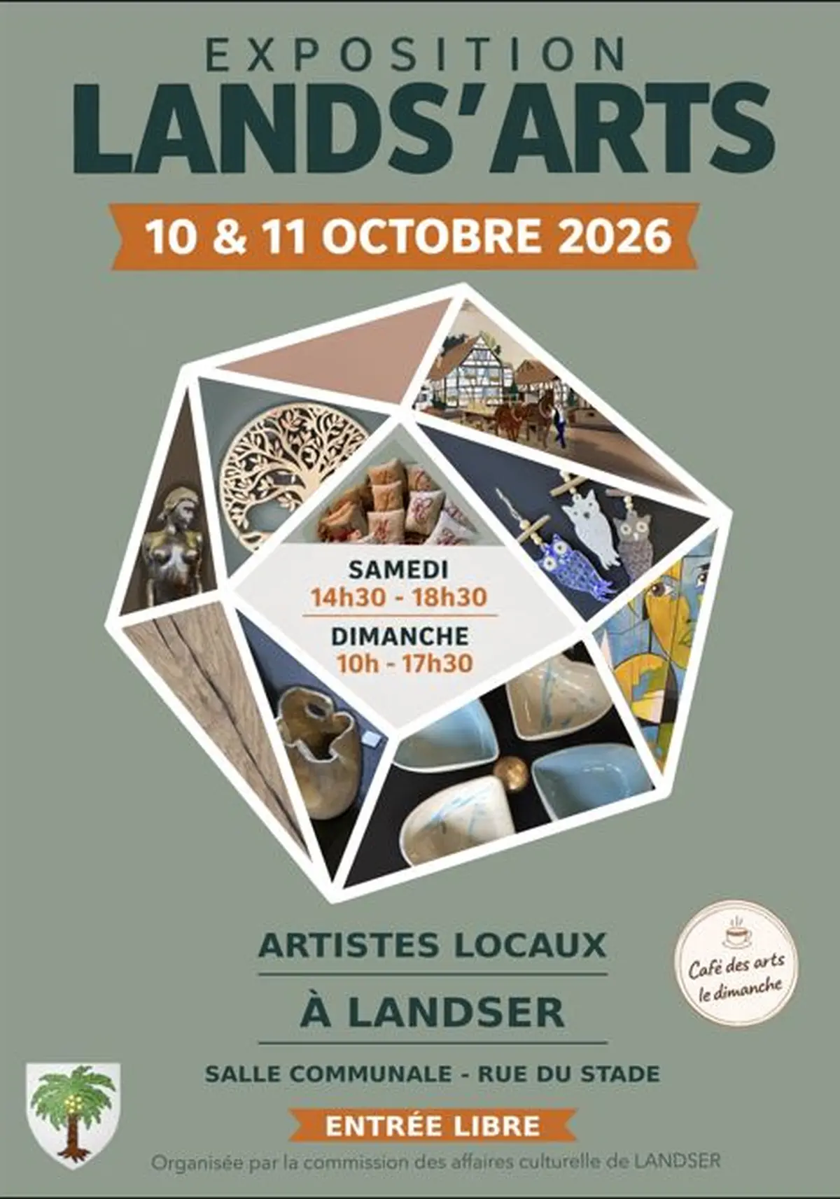 Exposition des Artistes locaux Lands'Arts