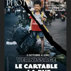 Vernissage - Exposition photo Le Cartable ou la Rue d'Enfants du Mékong