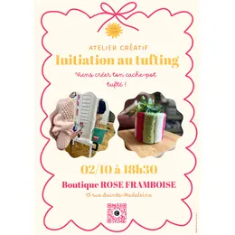 Atelier initiation au tufting