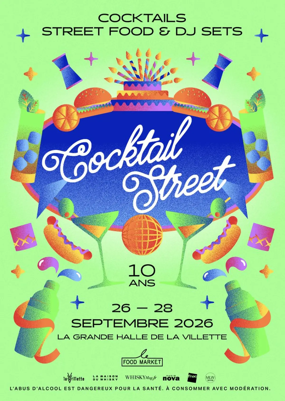 La Cocktail Street revient à Paris pour une édition anniversaire