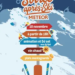 Soirée Après-Ski au Meteor ! 