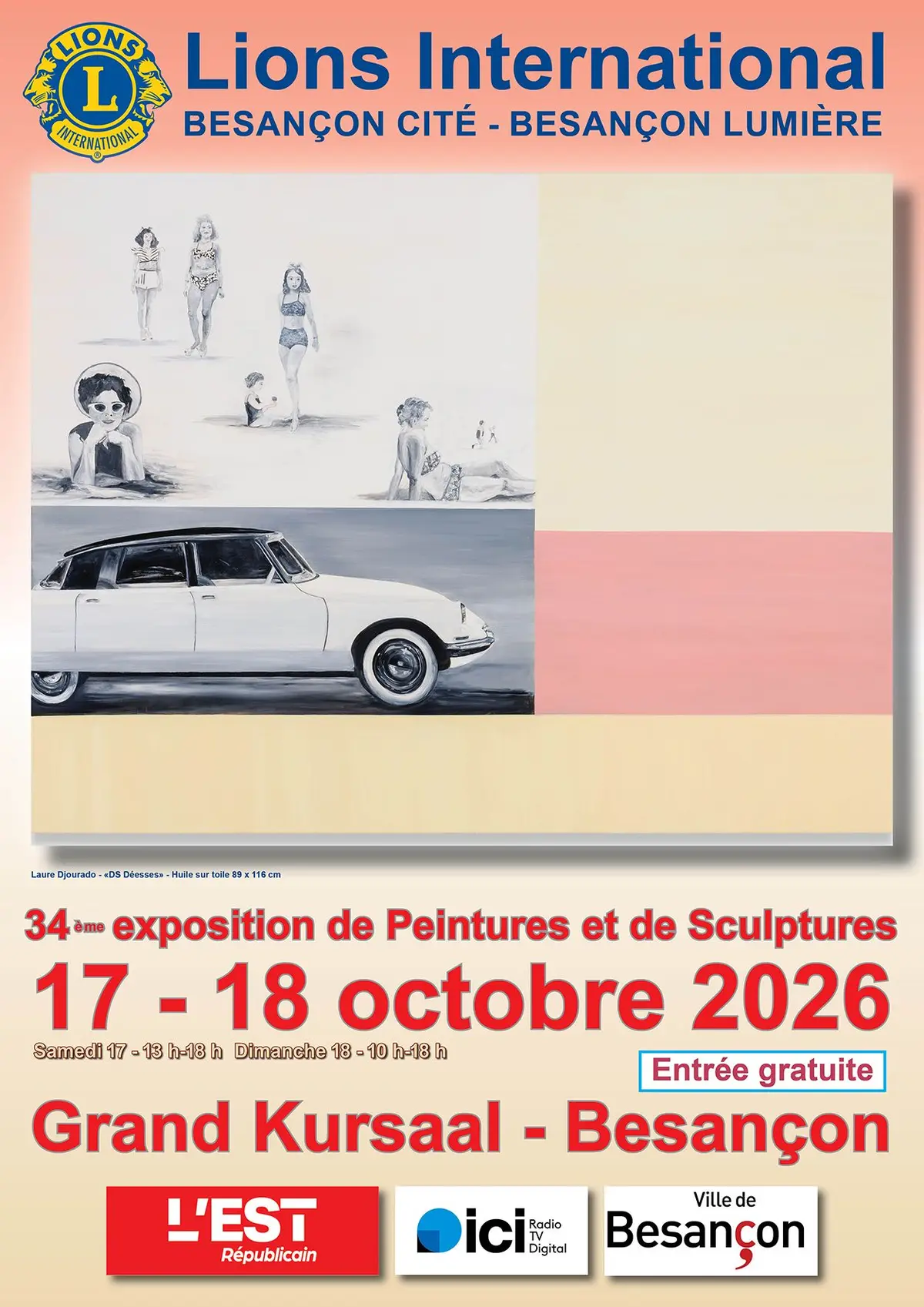 34ème exposition de PEINTURES et SCULPTURES