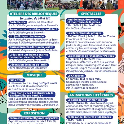 Festival familial Livres en Scène à Beblenheim