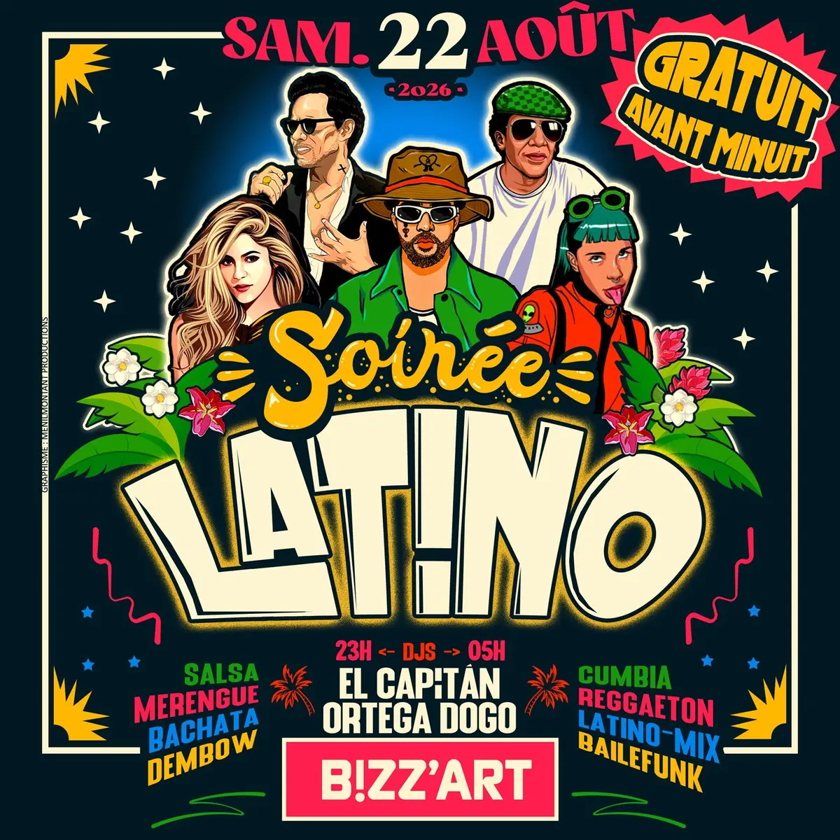 GLADYS “Before 2000 VS after 2000”  + soirée latino x canal saint martin