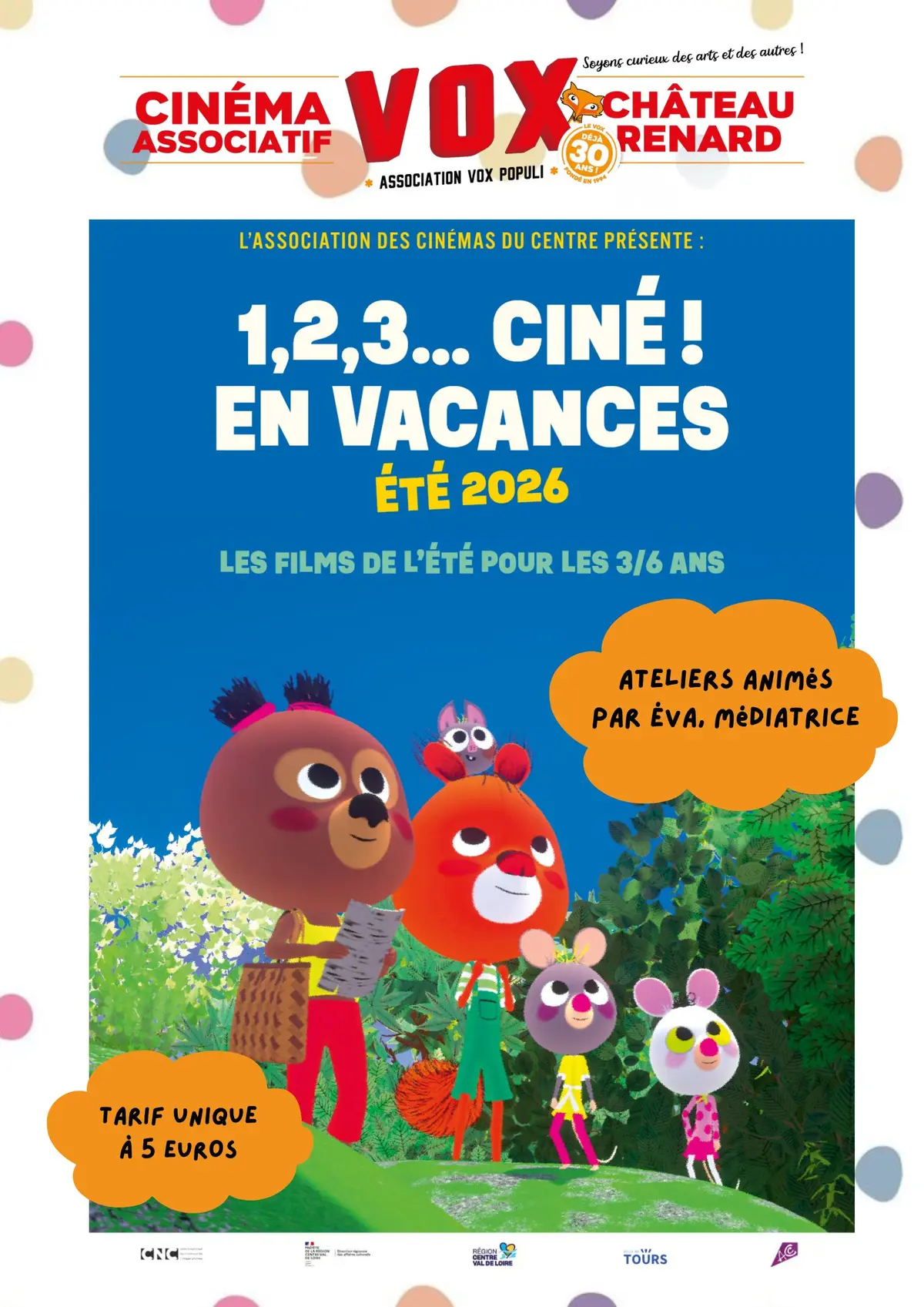 1,2,3... Ciné! En vacances - LES GRANDES VACANCES DE COWBOY ET INDIEN