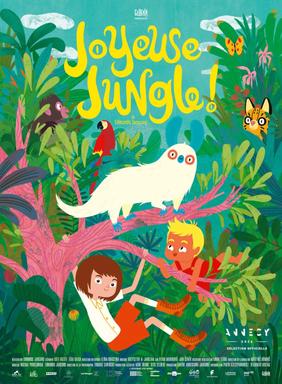 1,2,3 ciné  en vacances ! Projection jeunesse Joyeuse jungle