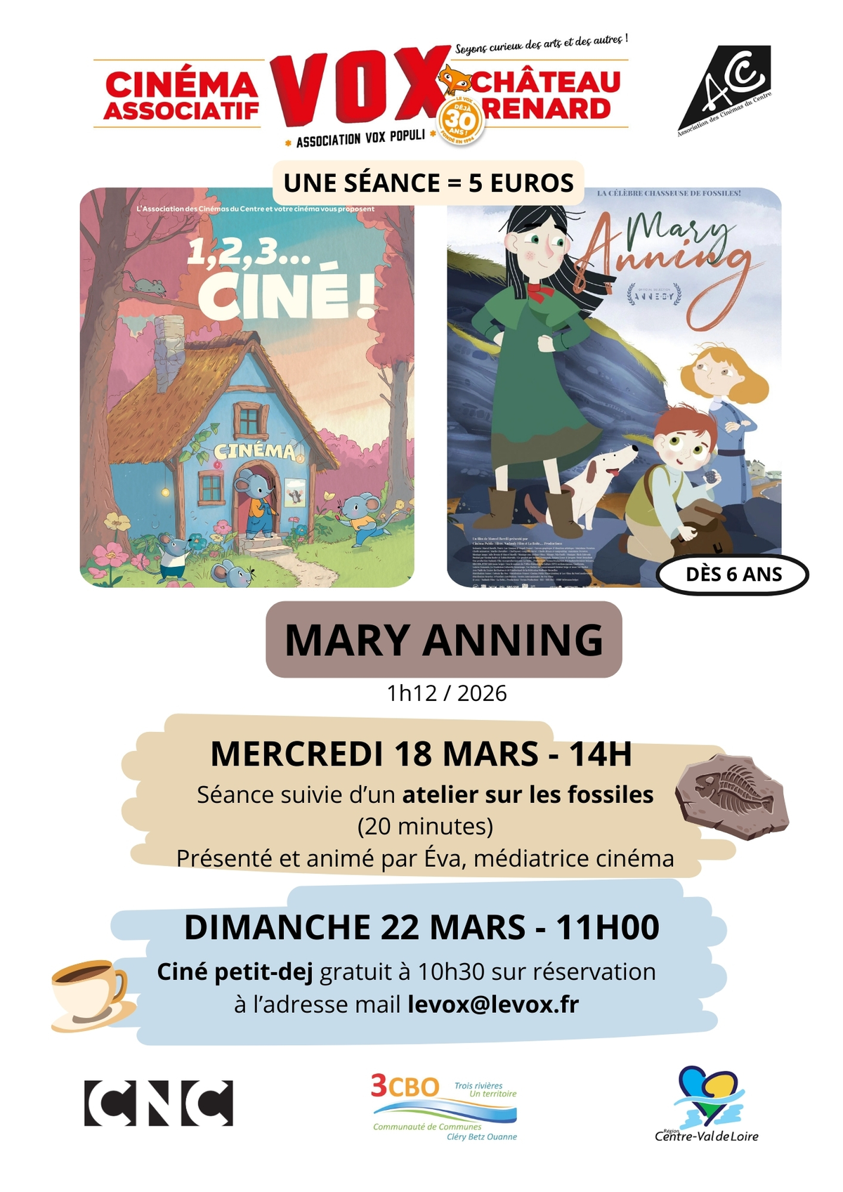 1, 2, 3… Ciné : Mary Anning