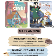1, 2, 3… Ciné : Mary Anning