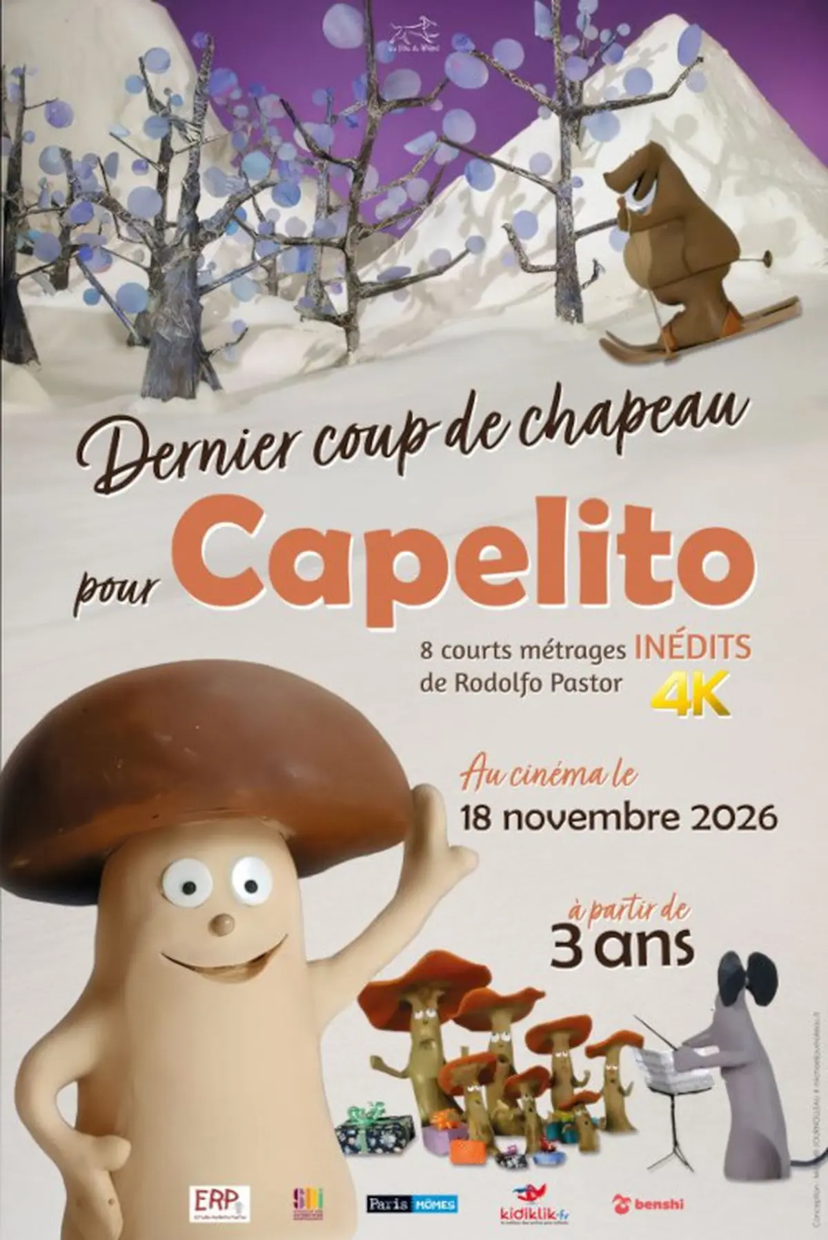 1,2,3 ciné : Projection jeunesse Dernier coup de chapeau pour Capelito