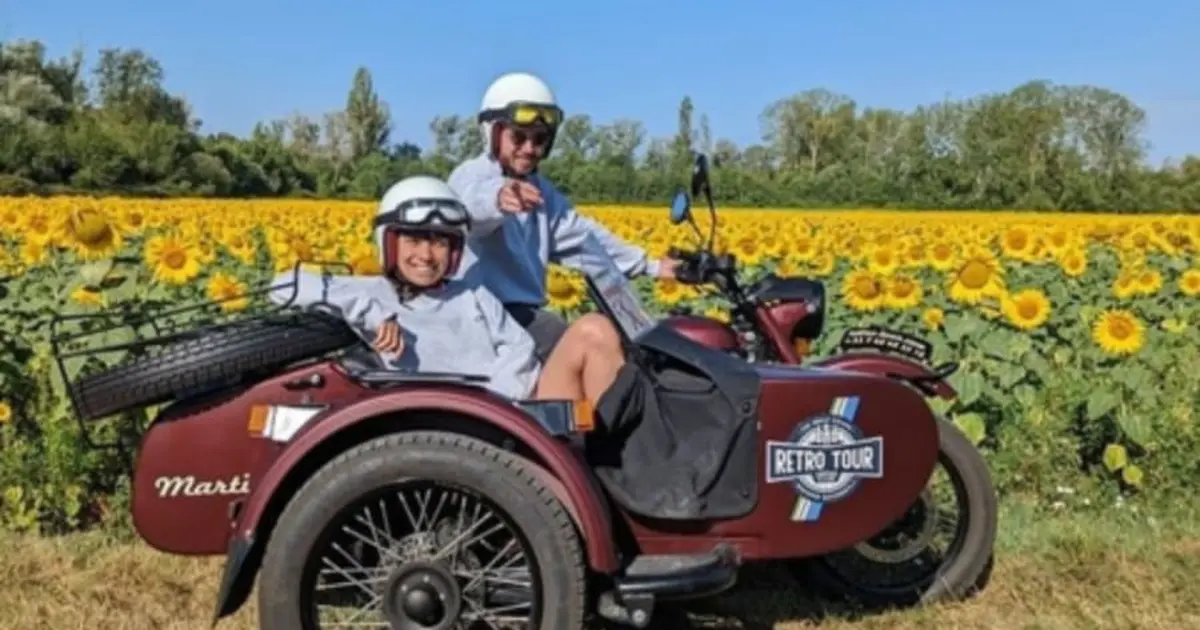 1/2 journée en side-car à la découverte de la région de Tours