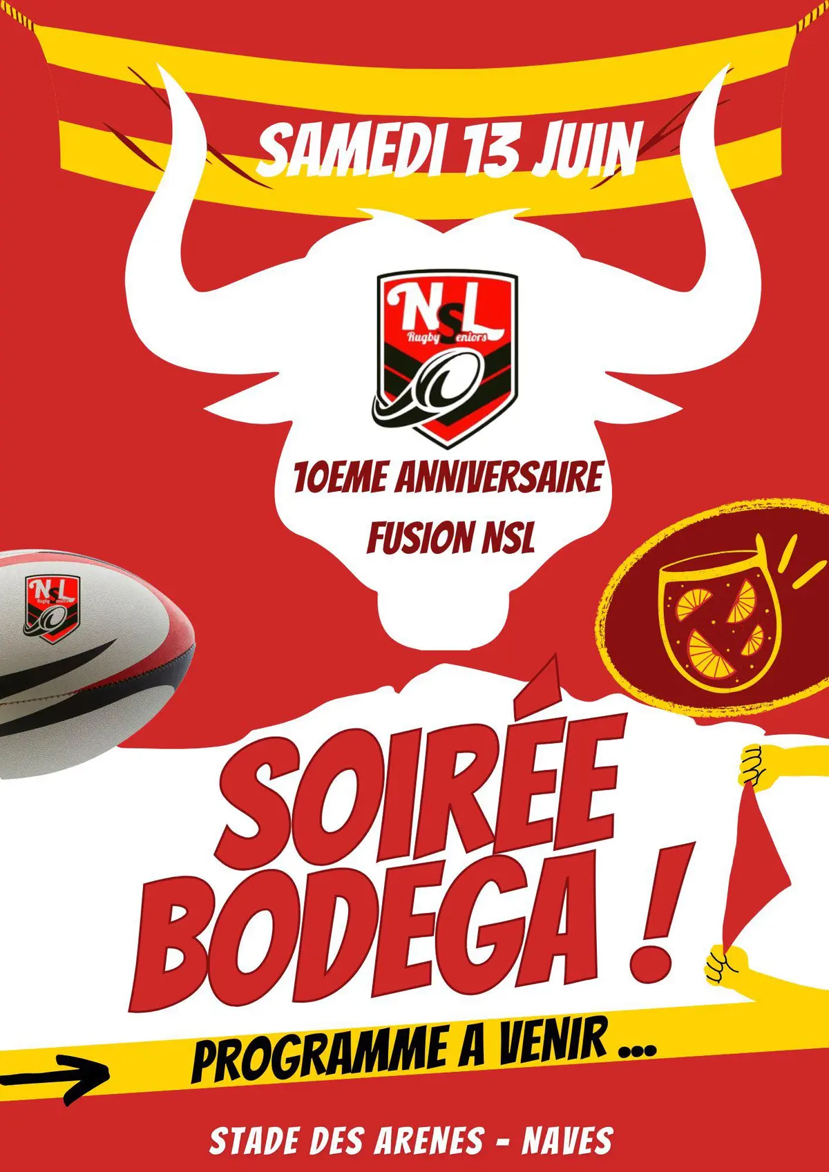 10 anniversaire de la fusion NSL