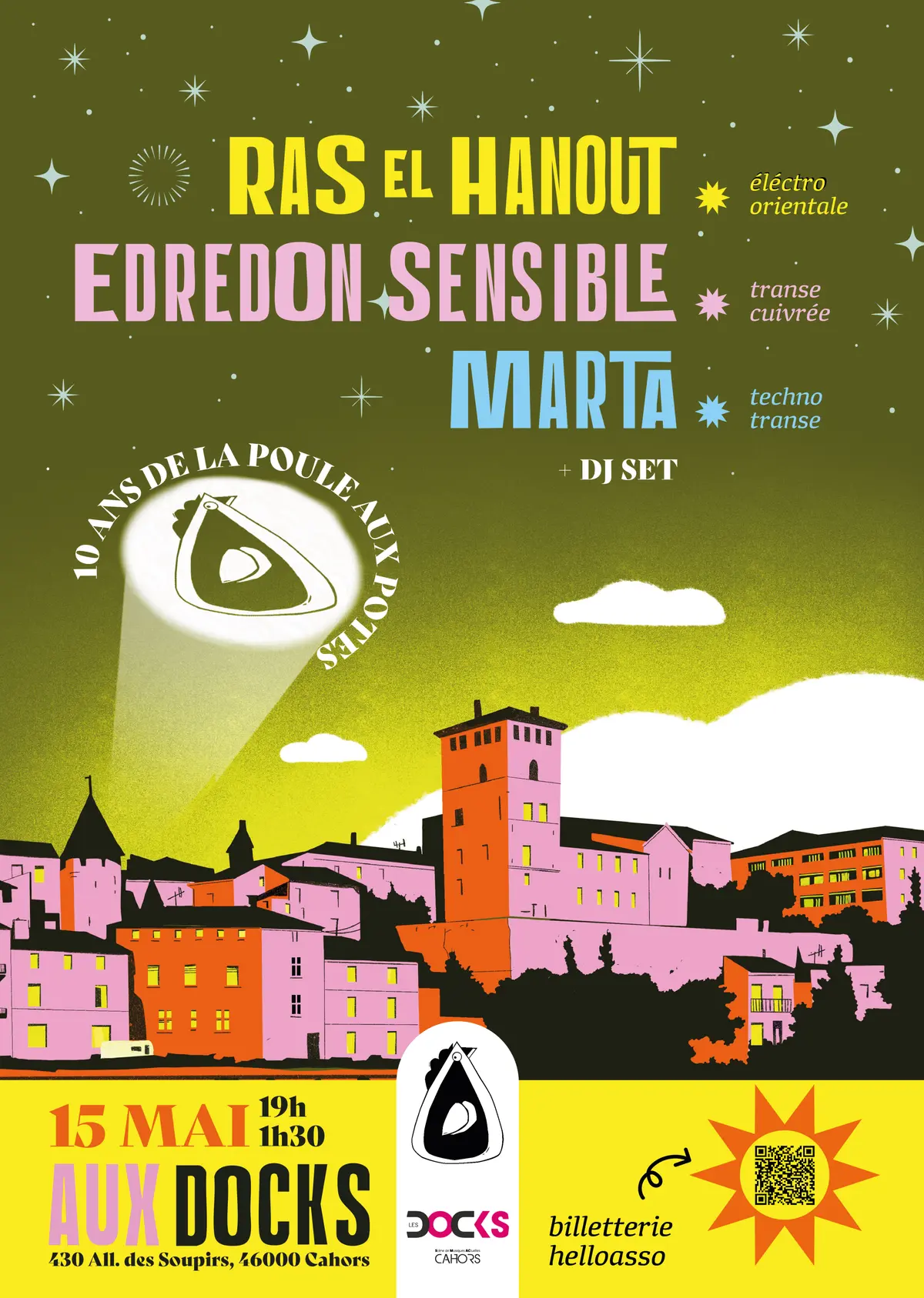 10 ans de la Poule aux Potes aux Docks