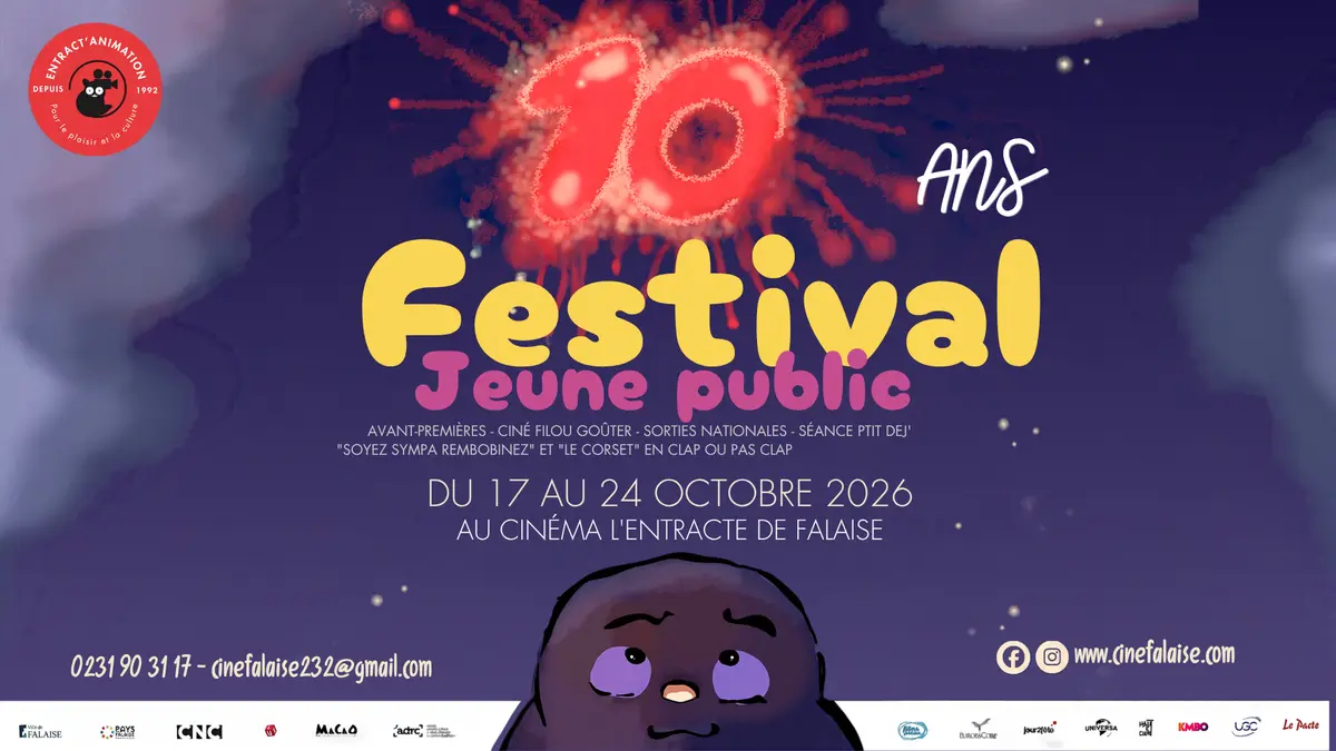 10 ans du Festival Jeune public au cinéma l'Entracte
