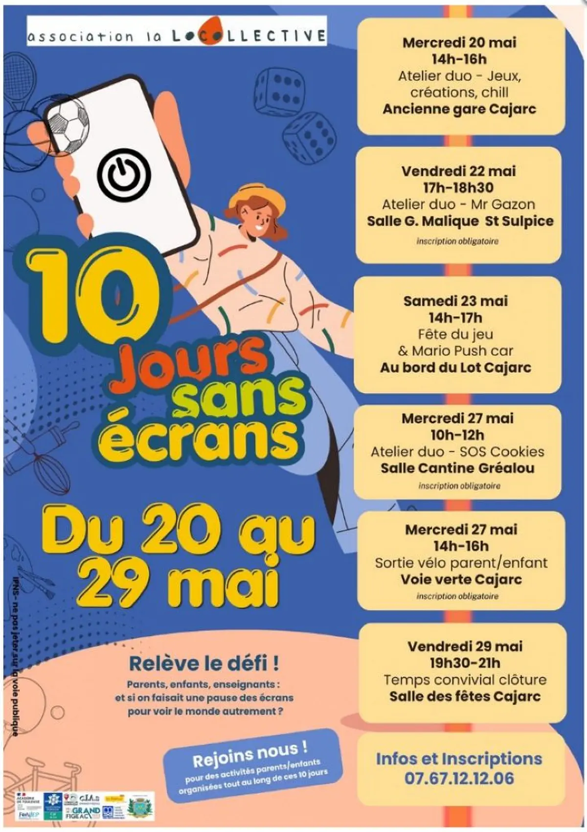 10 Jours sans écran à Cajarc