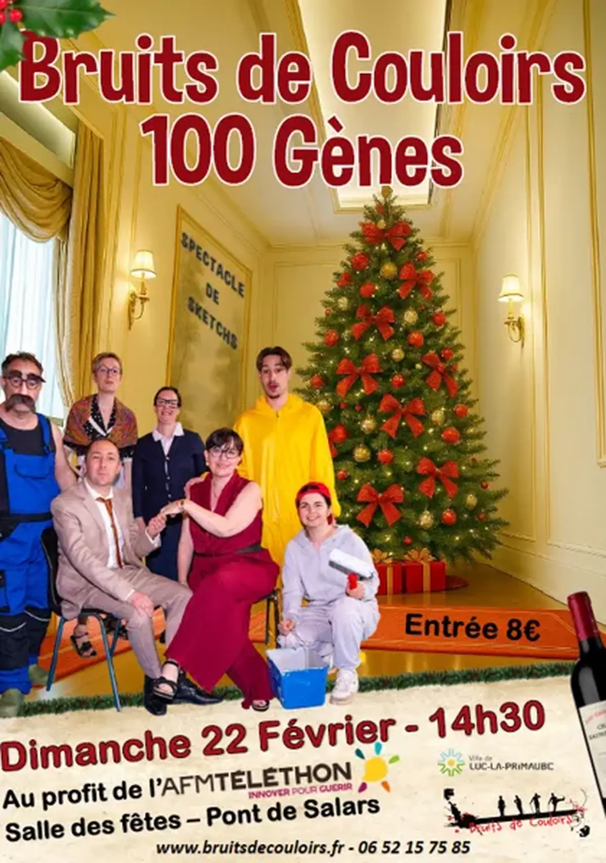 100 Gènes  - Théâtre avec Bruits de couloirs