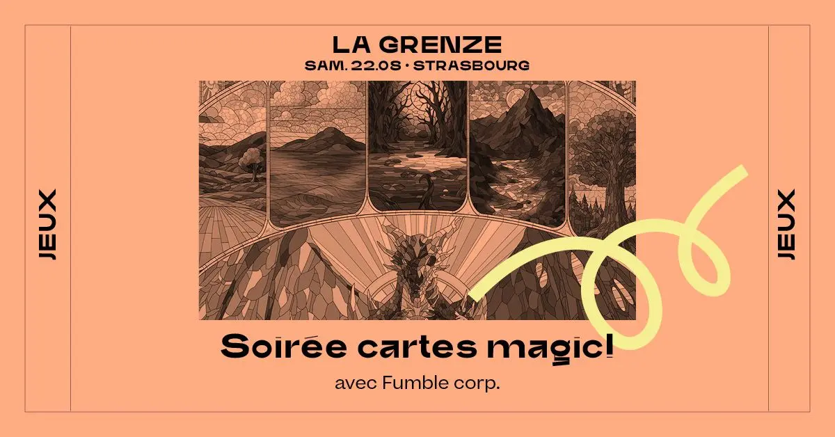 Soirée cartes Magic au format Commander à La Grenze