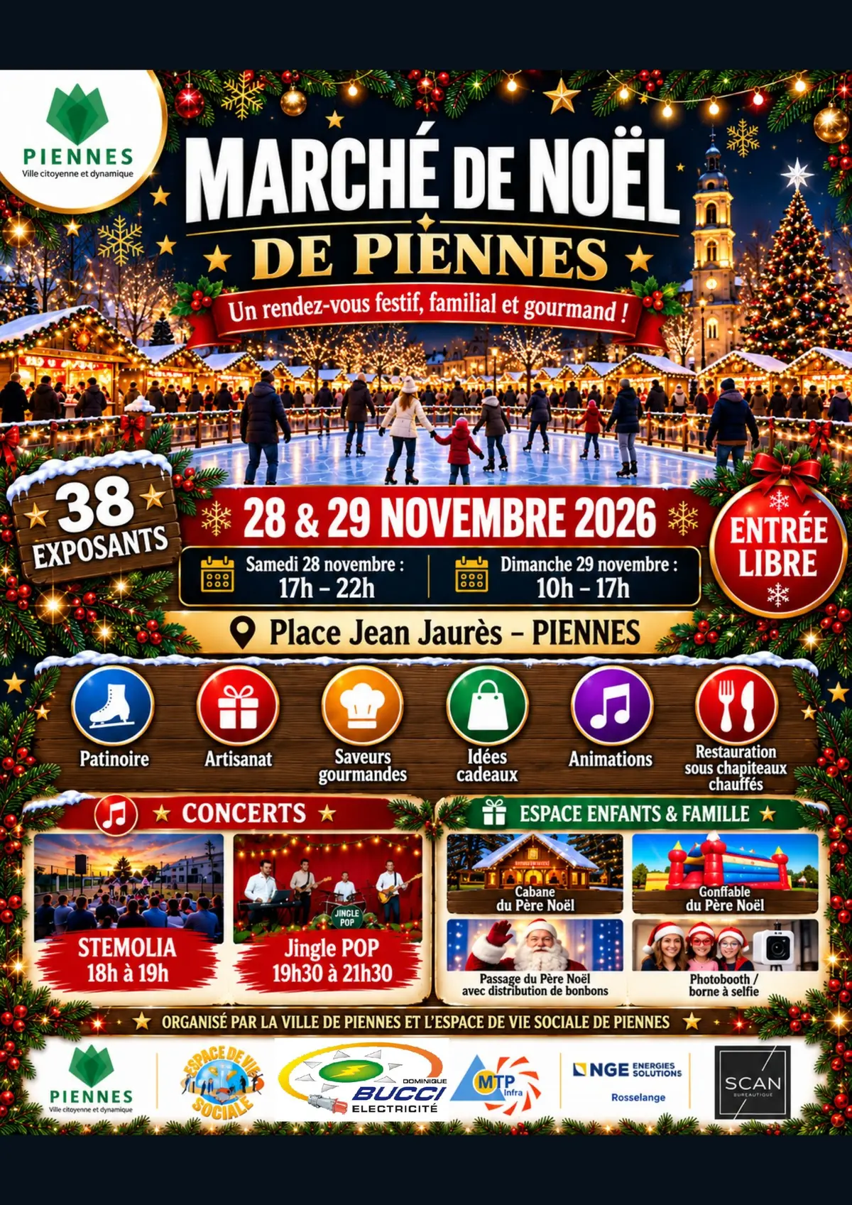 Marché de noël de Piennes