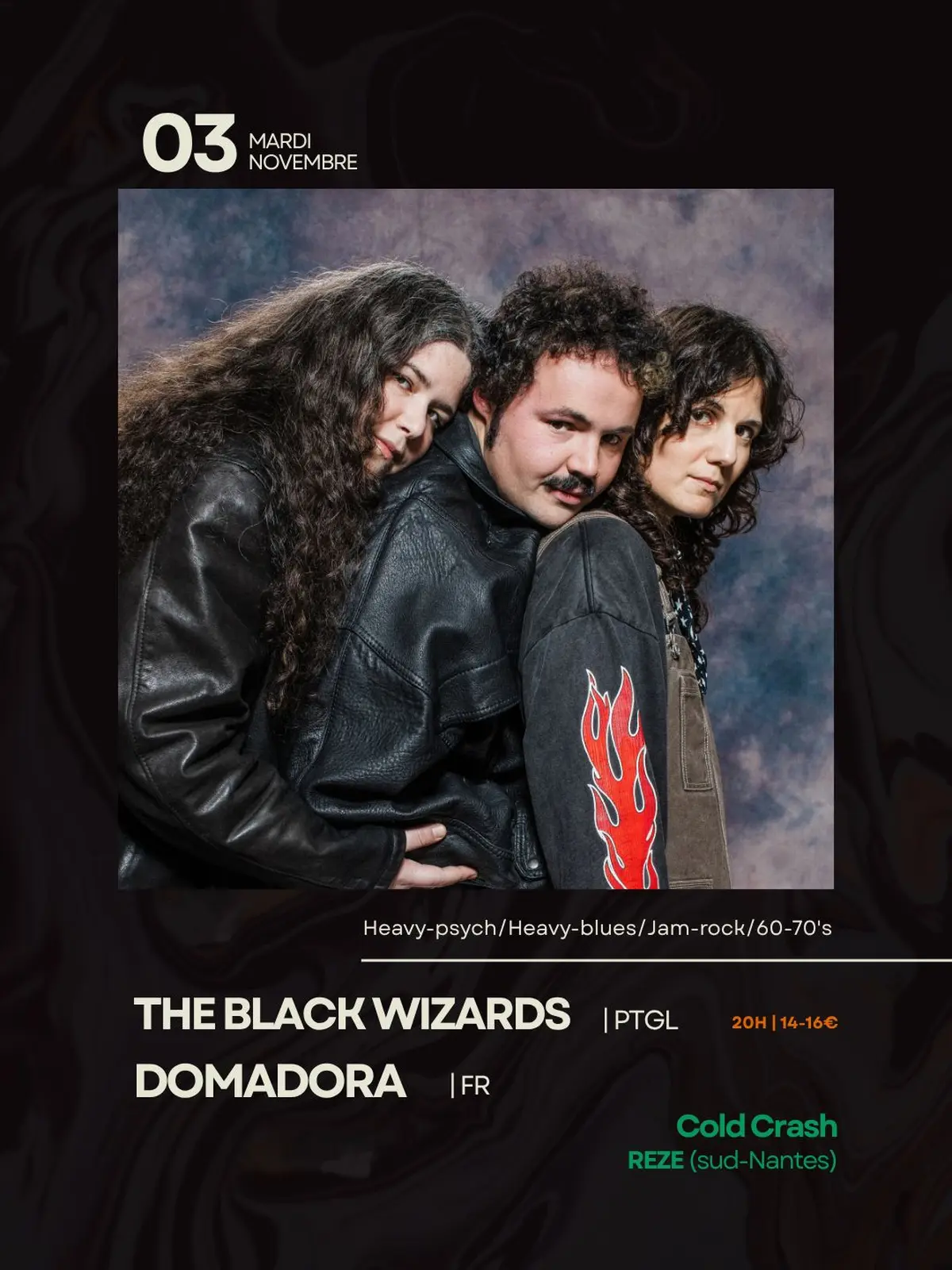 Concert rock /Heavy-psych: The Black Wizards + Domadora