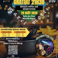 Concert gratuit /Moules frites sur réservation 