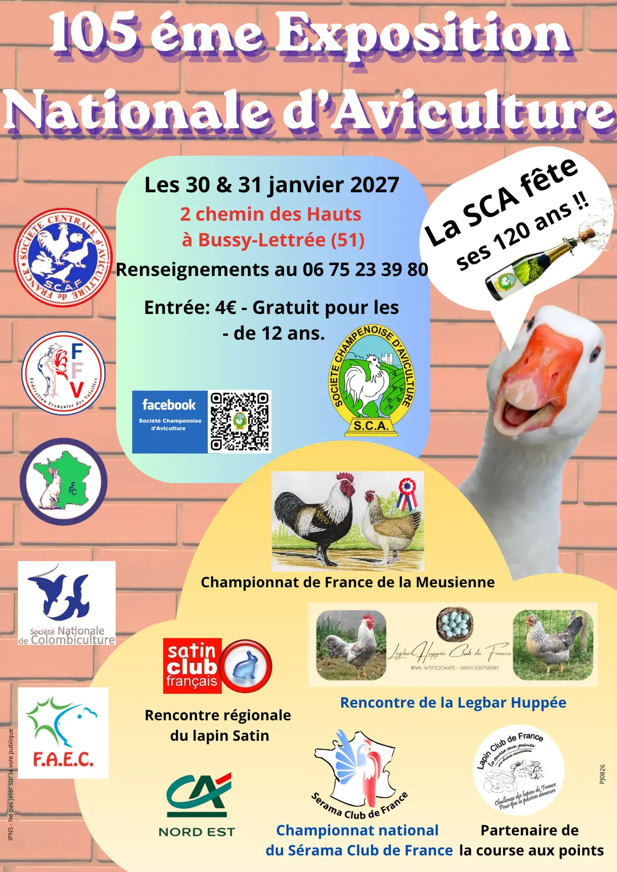 105e Exposition Nationale d'Aviculture