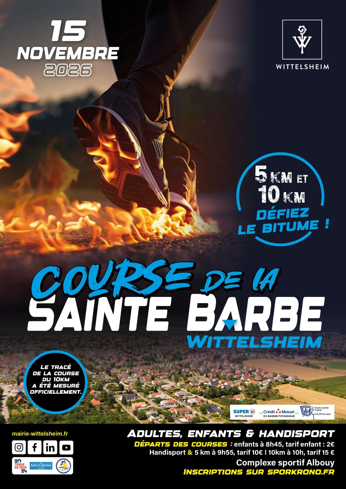 Course de la Sainte Barbe 2026 à Wittelsheim