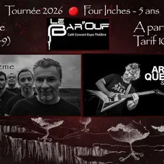 concert Pryzme (rock prog) + ARnaud Quevedo (rock fusion)
