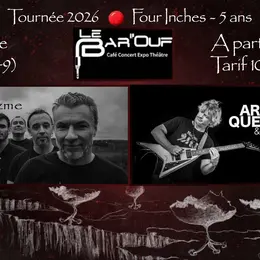 concert Pryzme (rock prog) + ARnaud Quevedo (rock fusion)