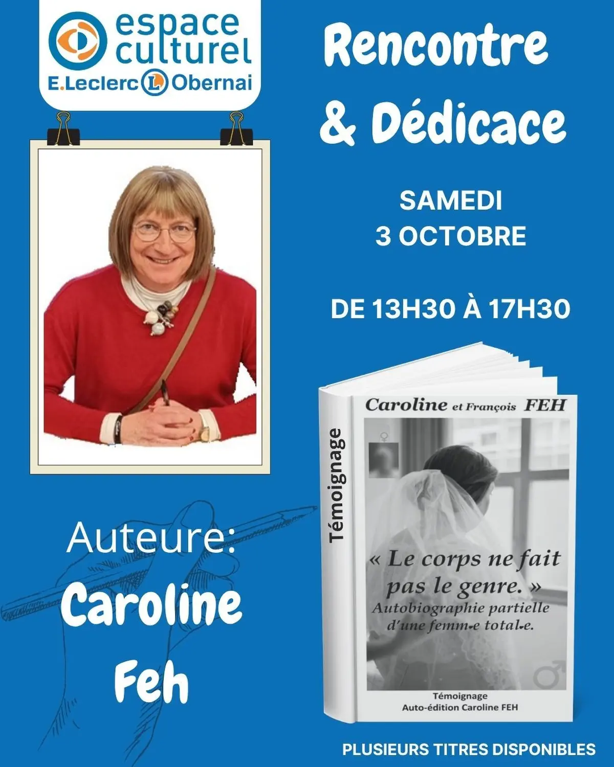 séance de dédicaces