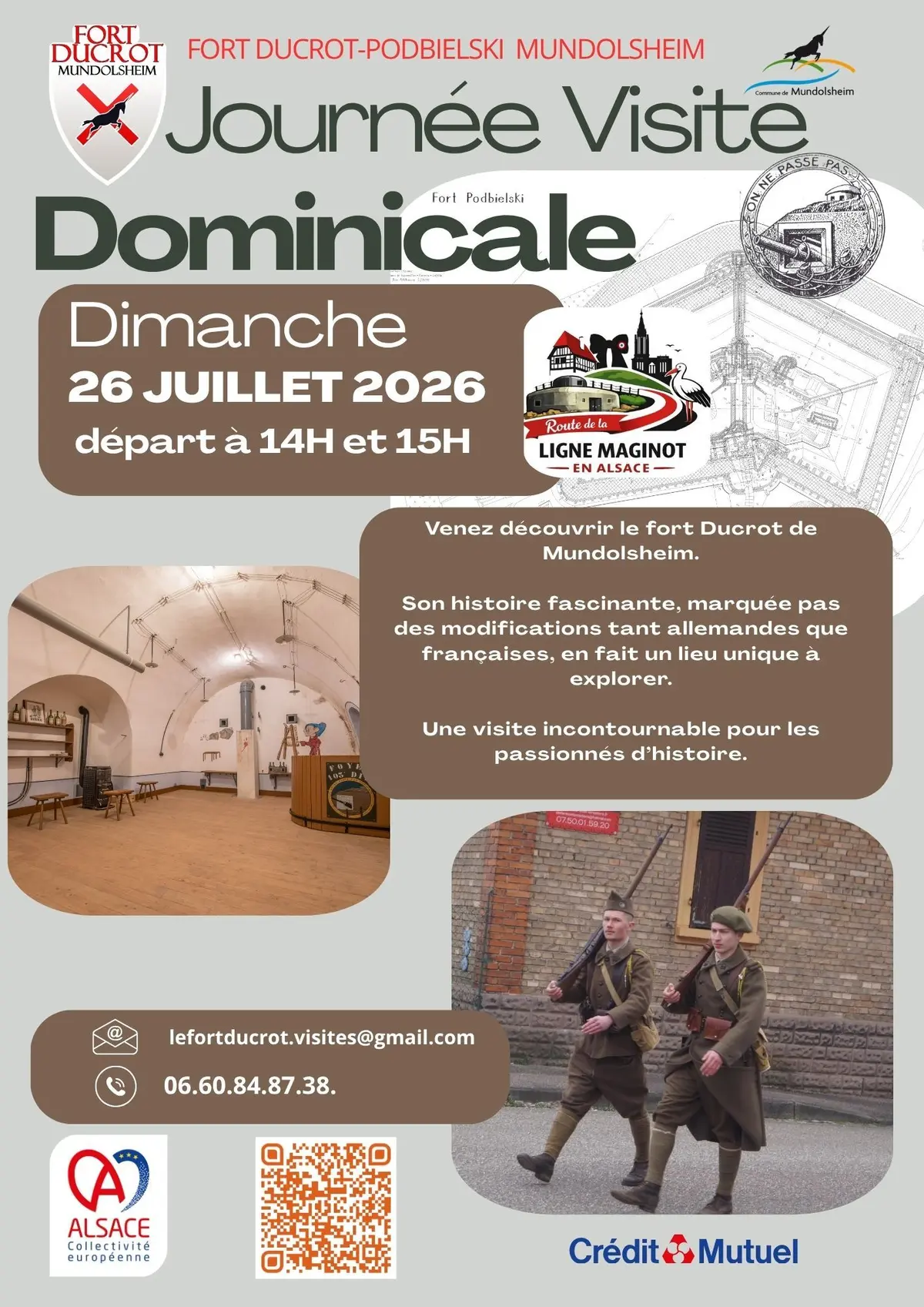 Visite guidée dominicale / Route de la ligne Maginot d'Alsace 
