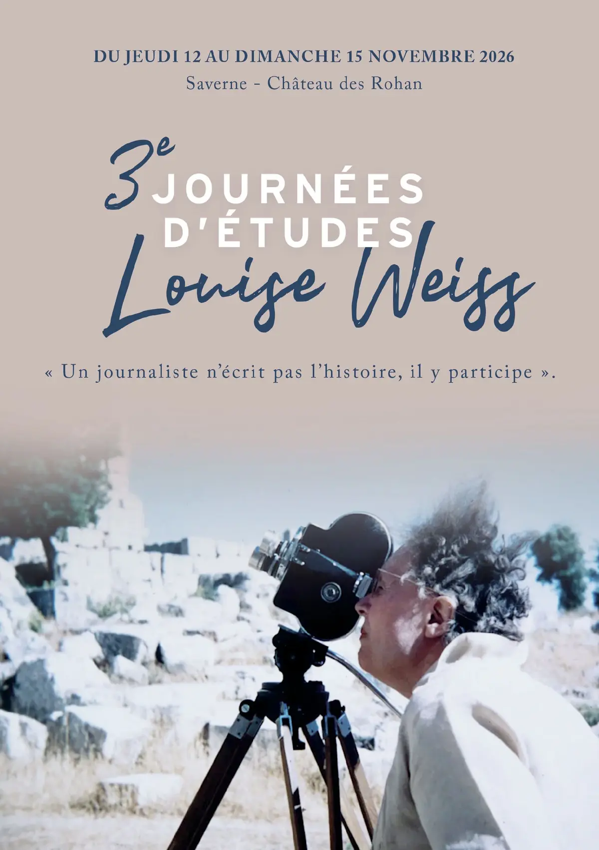 Journée d'étude Louise Weiss