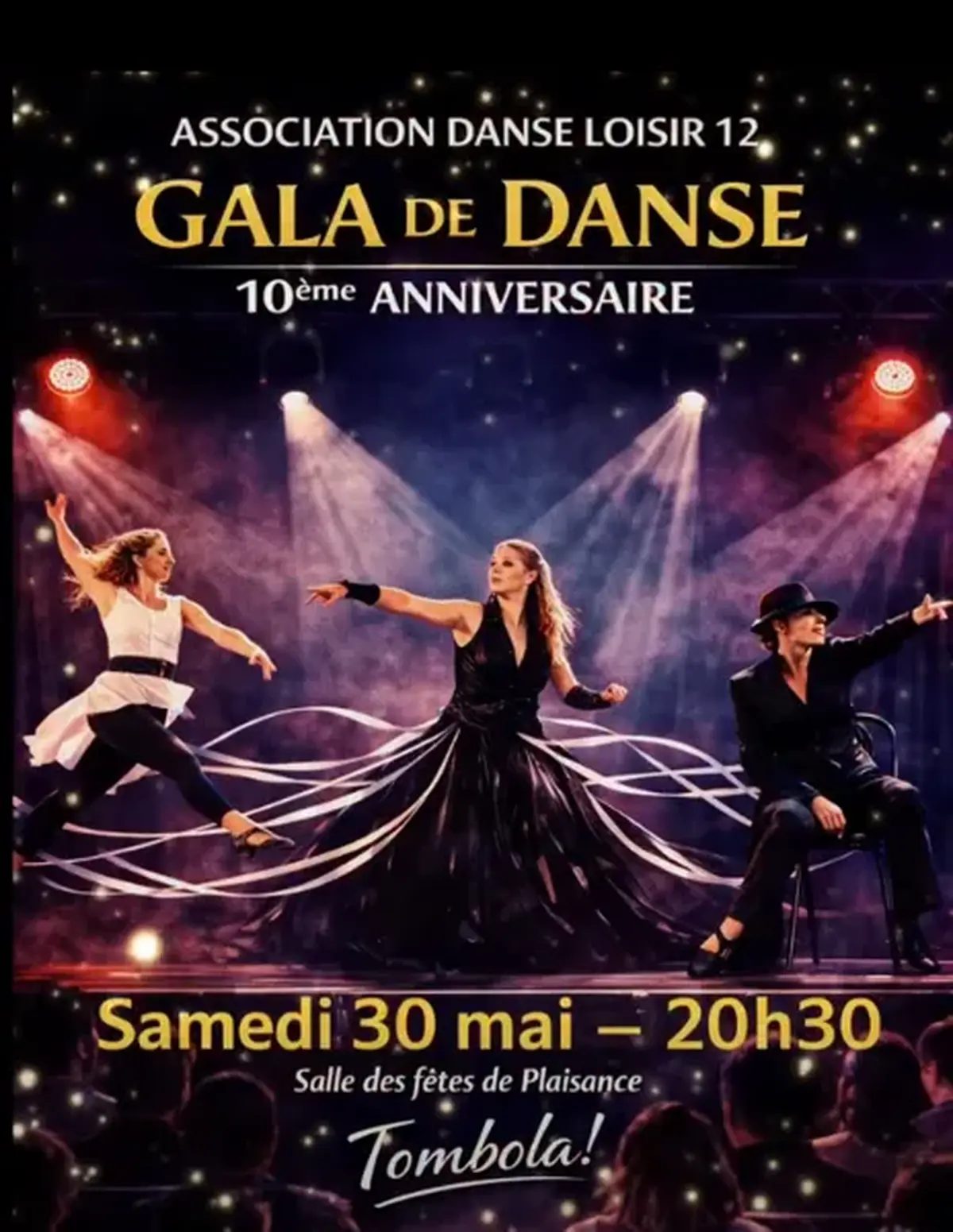 10ème anniversaire de Danse Loisir 12 : Gala de Danse