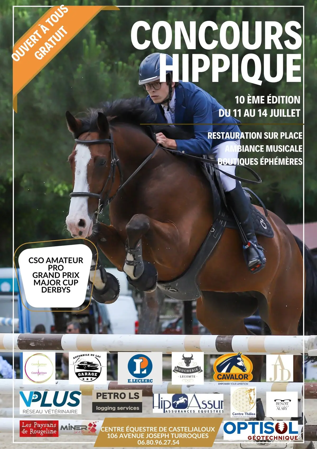 10° édition Jumping d'été - Concours hippique