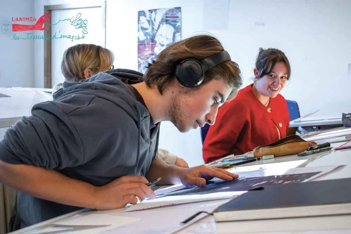 Trois jours dans une école d'animation