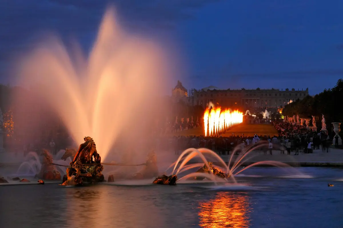 Château de Versailles : Billet pour le spectacle des Grandes Eaux Nocturnes