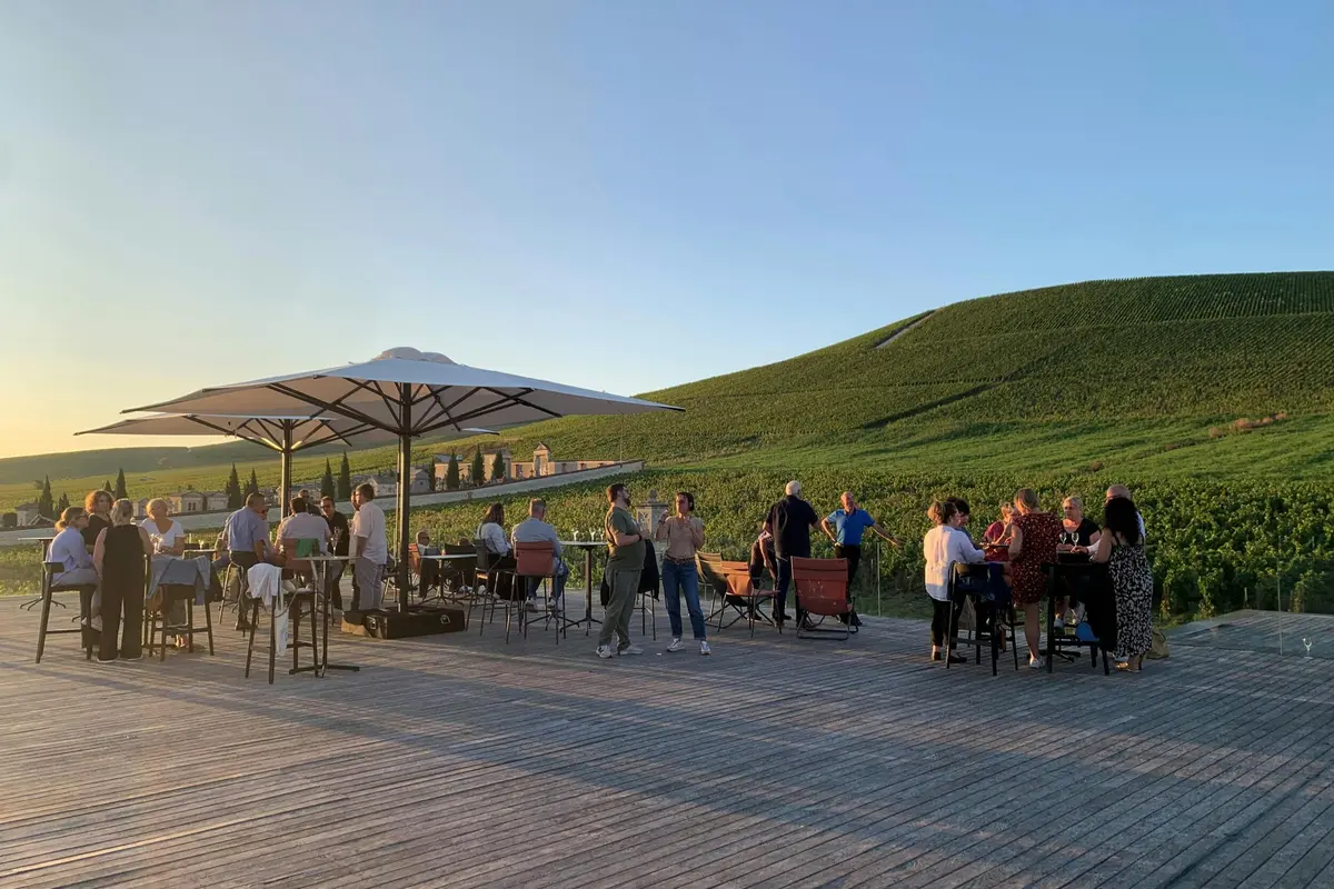 Enjoy our bar on our terrace with an amazing view