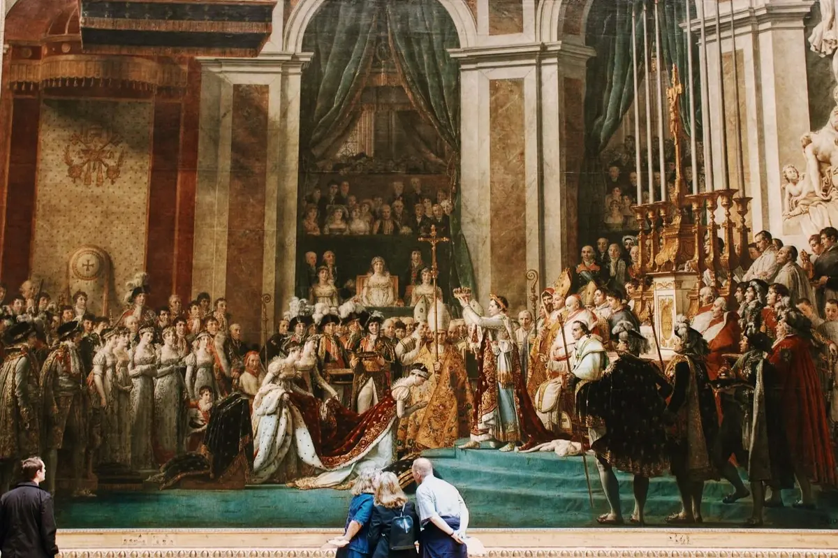 Intérieur du musée du Louvre