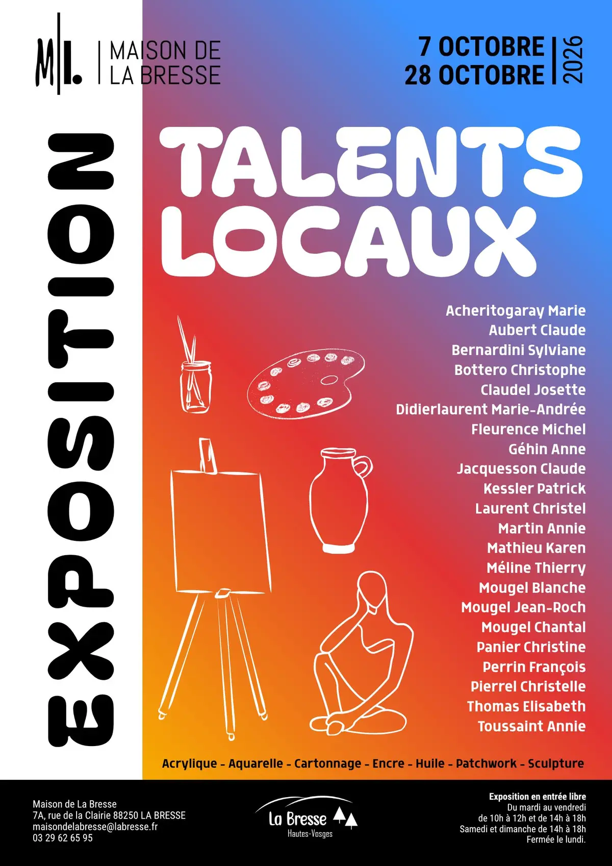 Exposition Les Talents locaux