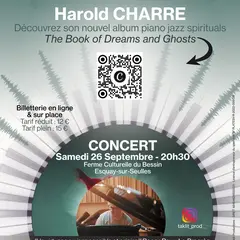 Concert piano jazz Harold CHARRE