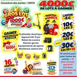 SUPER LOTO DU FC Cournon d'Auvergne