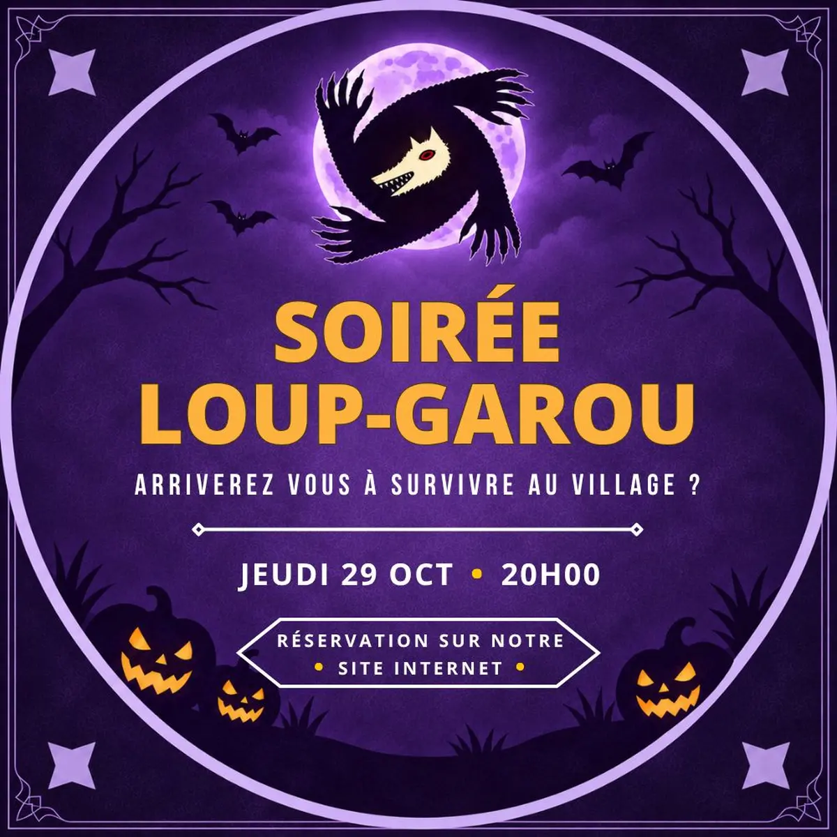 Soirée Loup Garou