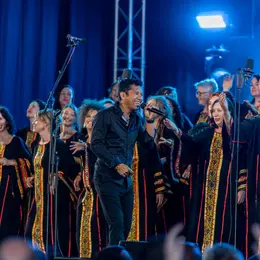 Concert de noël à Oudon avec la chorale Gospel Rhapsody