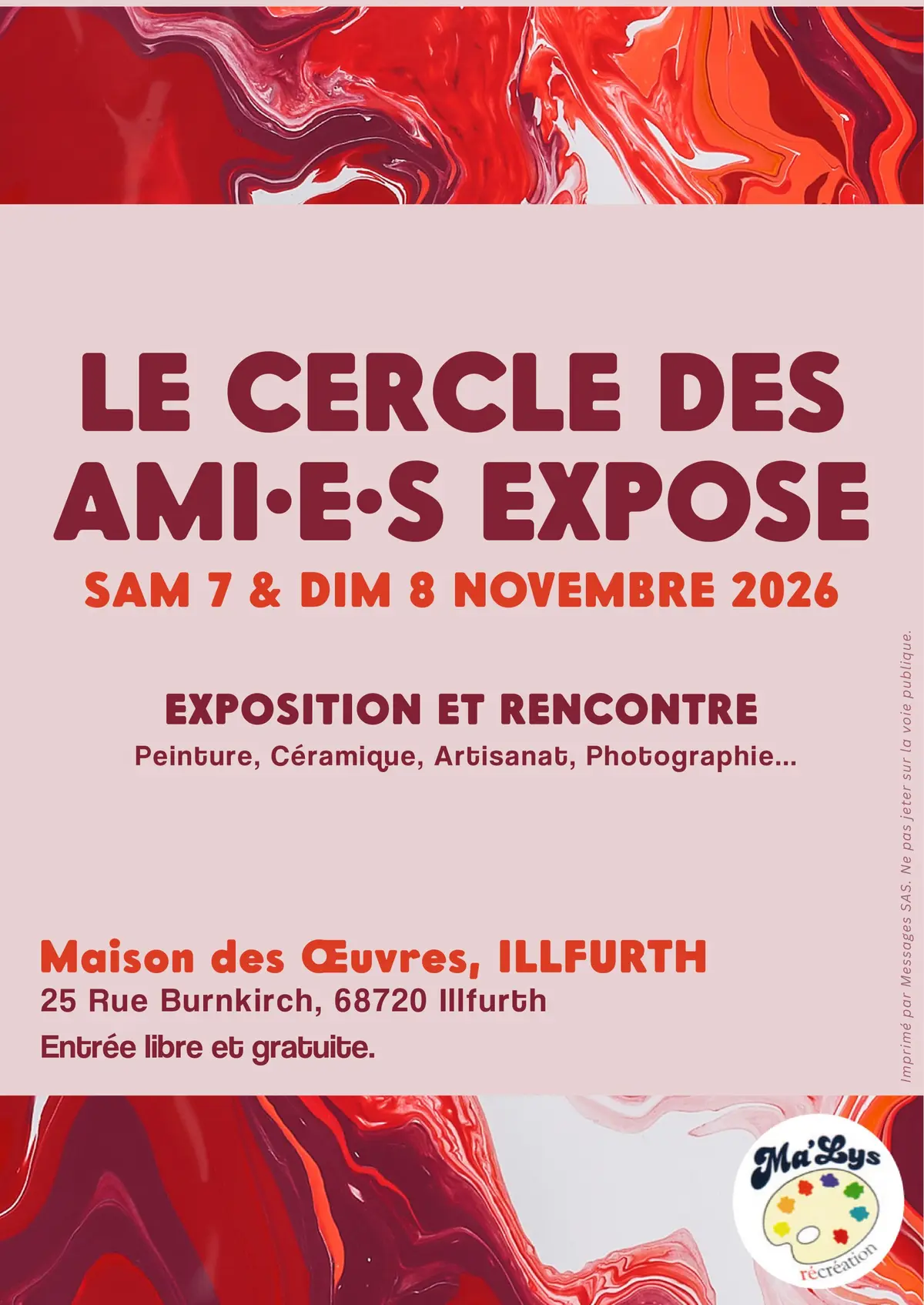 Le cercle des ami.e.s expose