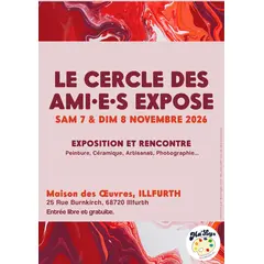 Le cercle des ami.e.s expose
