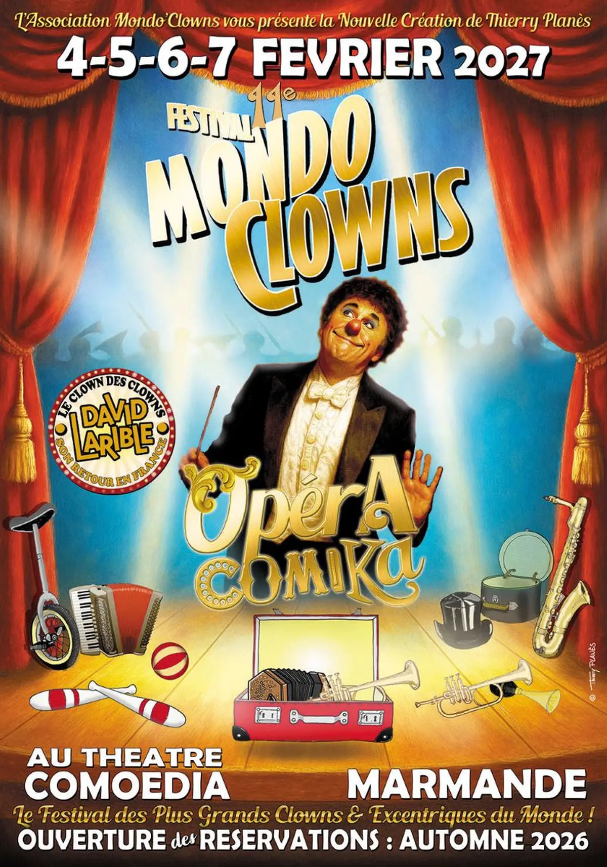 11ème Festival Mondoclowns  OpérA comika