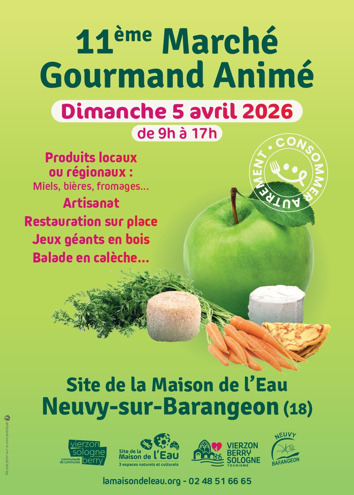 11ème marché gourmand animé