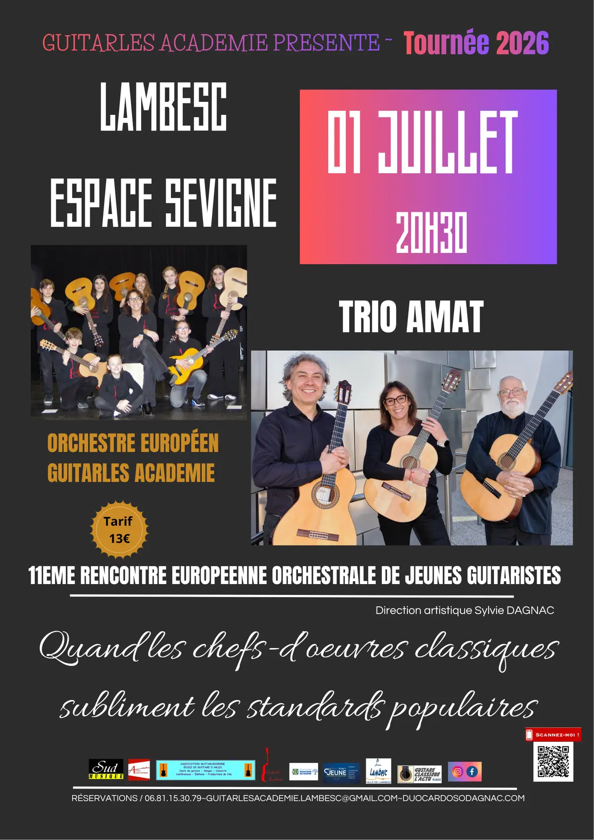 11ème Rencontre Européenne Orchestrale de Jeunes Guitaristes