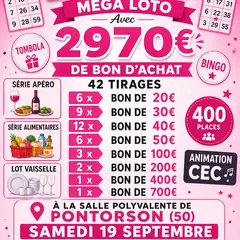 Méga Loto 2970€ BA